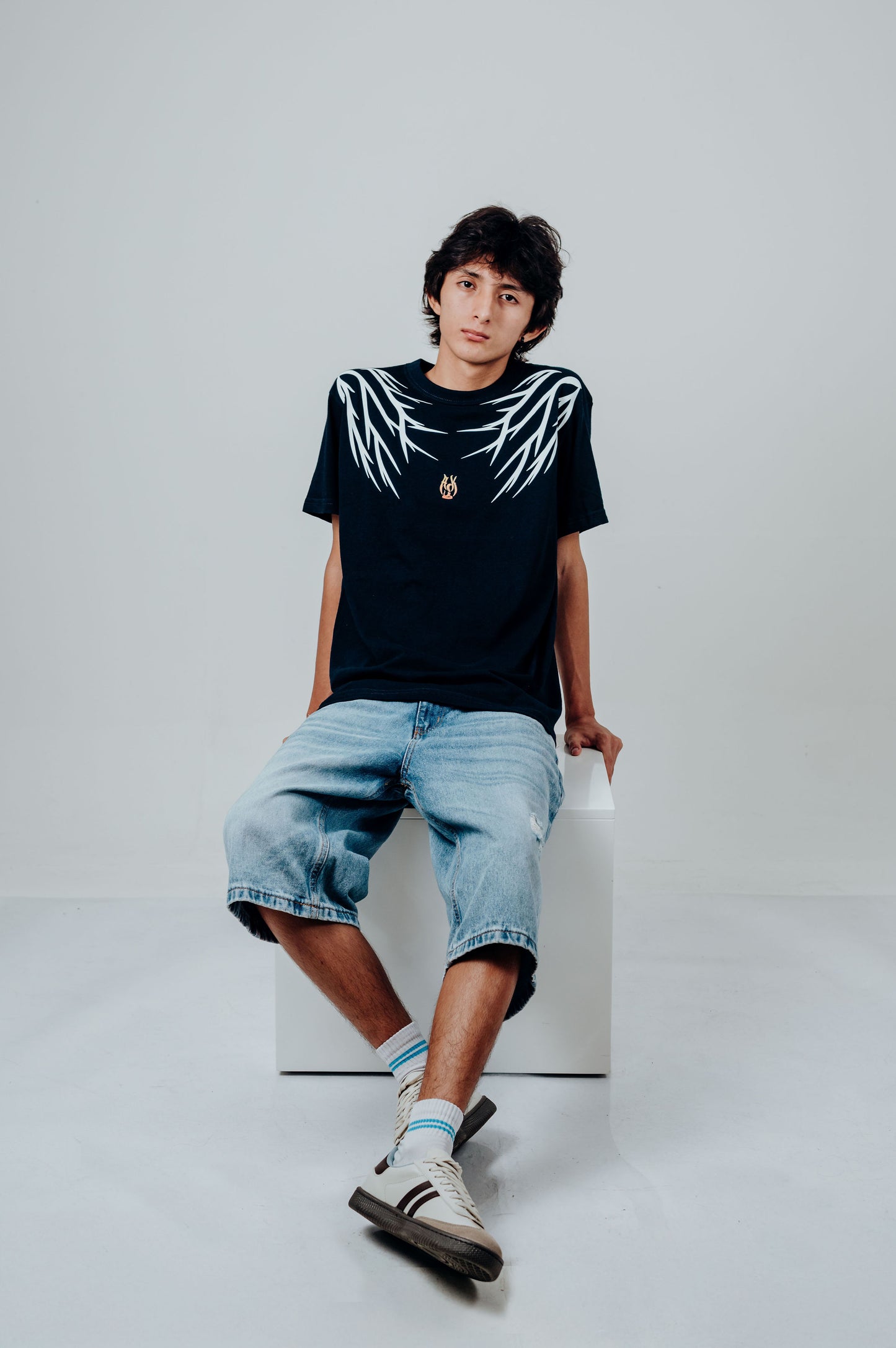 GO AWAY – Camiseta azul Regular Fit | VYPR Collection