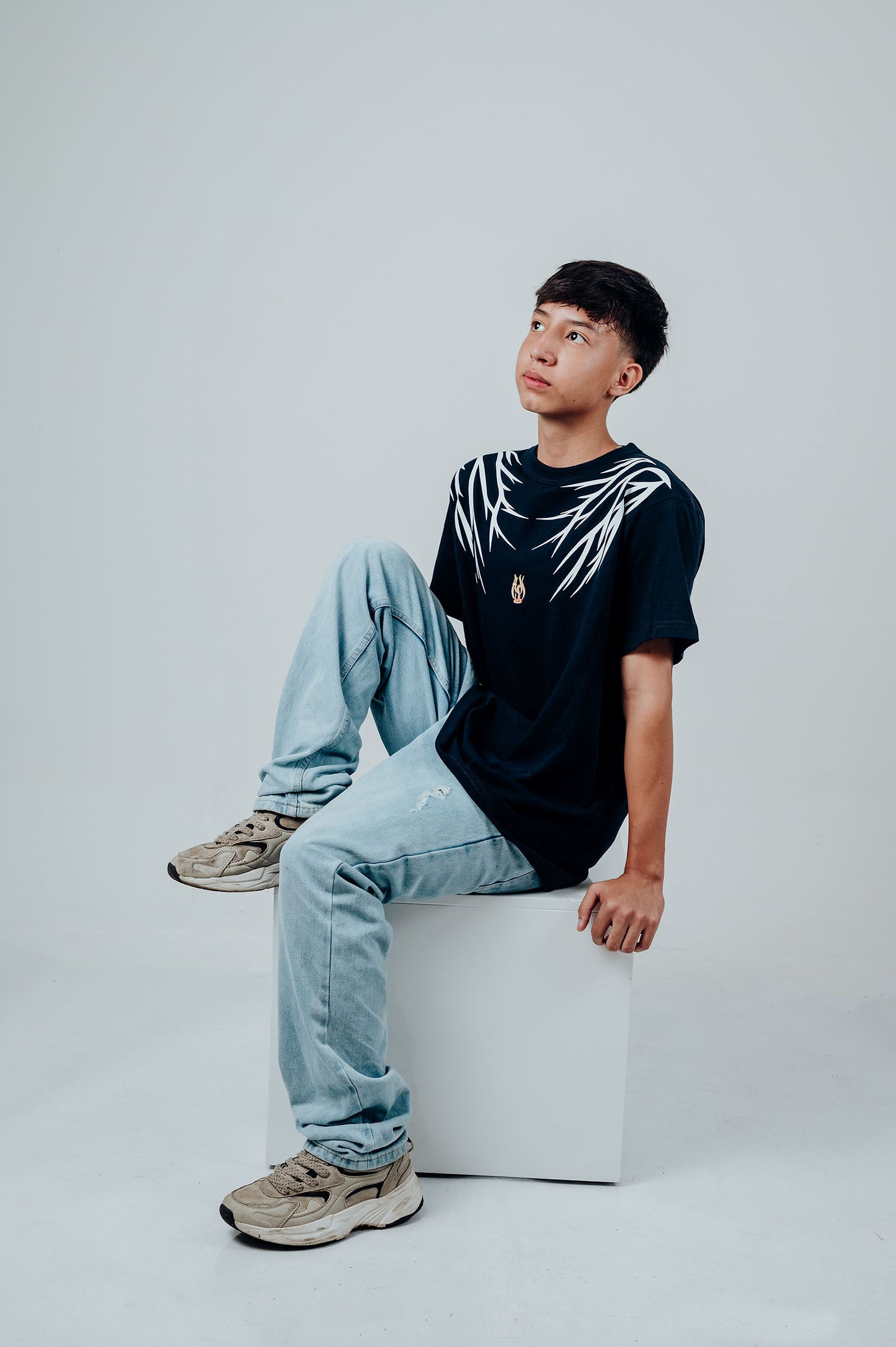 GO AWAY – Camiseta azul  Regular Fit | VYPR Collection