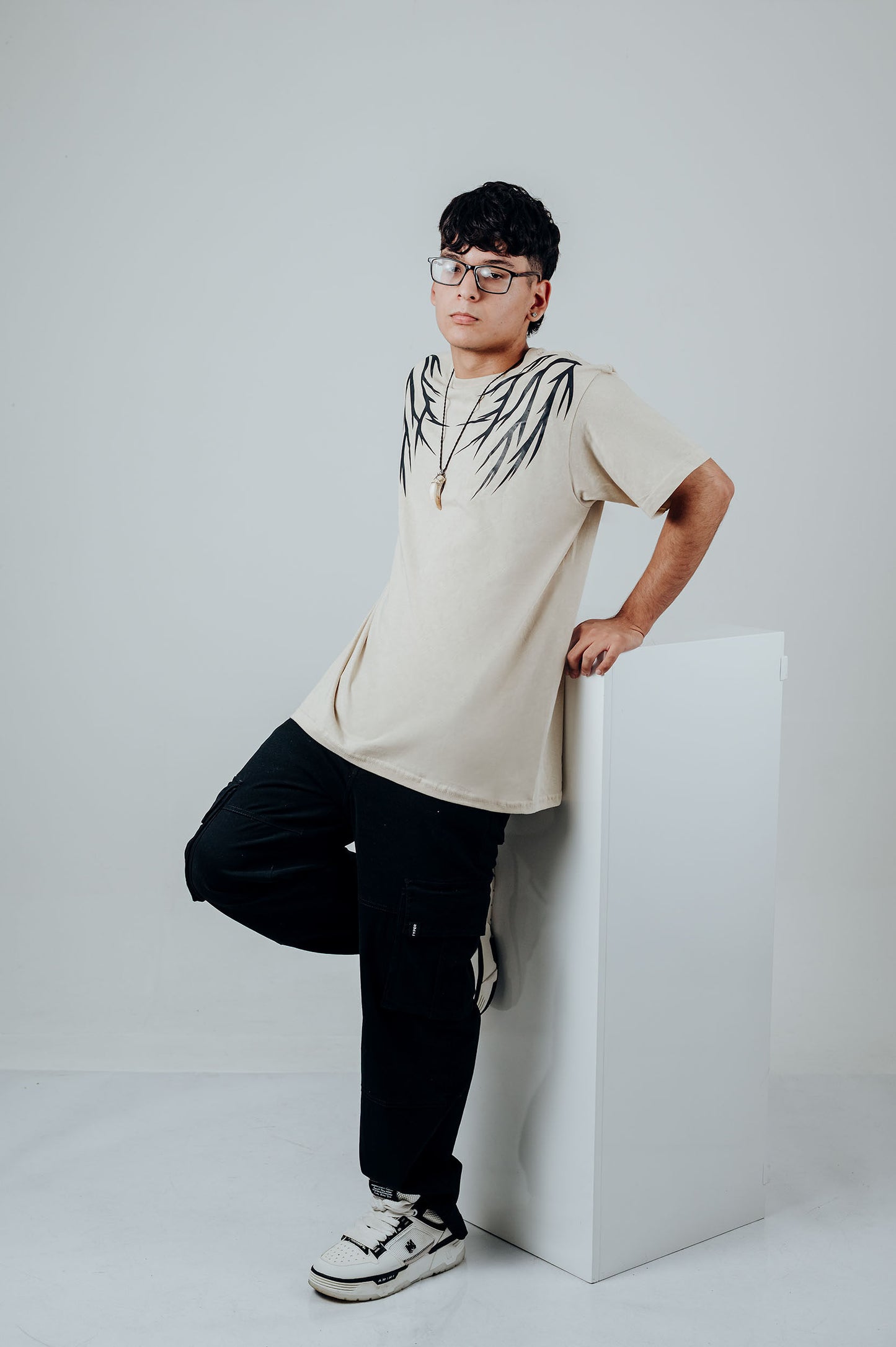 THE LOST LIFE – Camiseta beige  Regular Fit | VYPR Collection